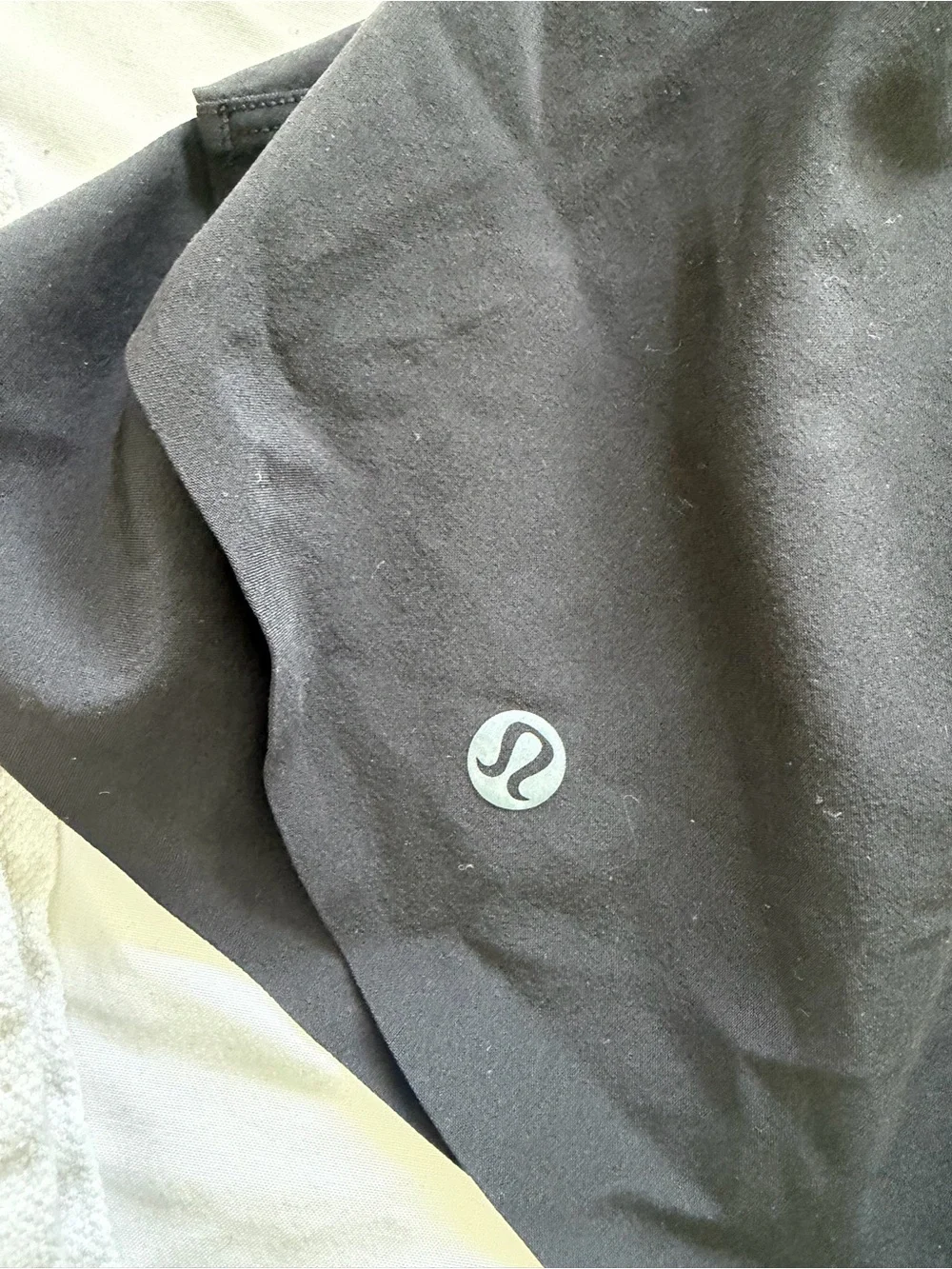 lululemon shake it out Black Athletic Shorts with Smocked Waistband